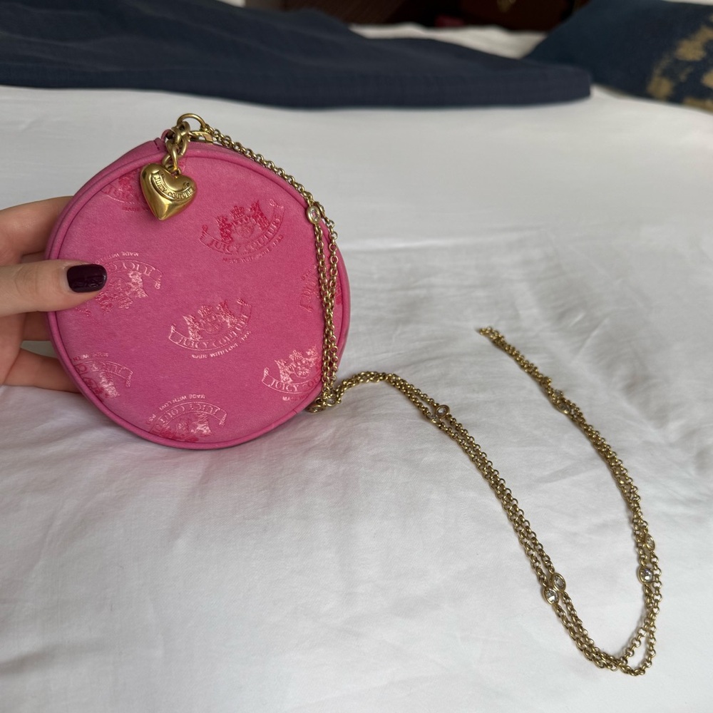 Juicy Couture Y2K Vintage Canteen Hot Pink Purse